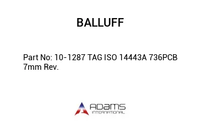 10-1287 TAG ISO 14443A 736PCB 7mm Rev.									