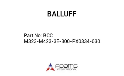BCC M323-M423-3E-300-PX0334-030									