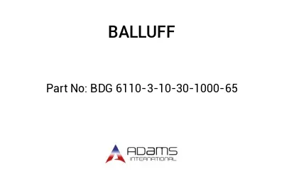 BDG 6110-3-10-30-1000-65									