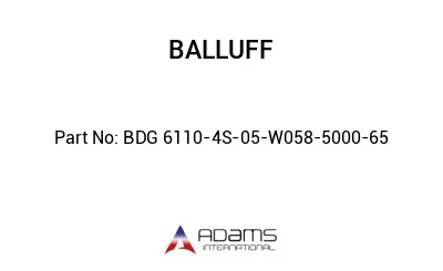 BDG 6110-4S-05-W058-5000-65									