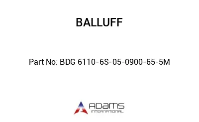 BDG 6110-6S-05-0900-65-5M									