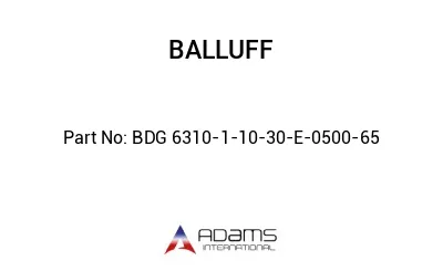 BDG 6310-1-10-30-E-0500-65									