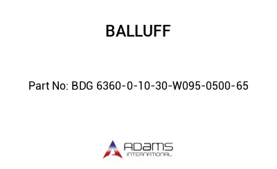BDG 6360-0-10-30-W095-0500-65									