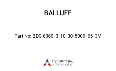 BDG 6360-3-10-30-5000-65-3M									