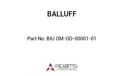 BIU OM-OD-00001-01									