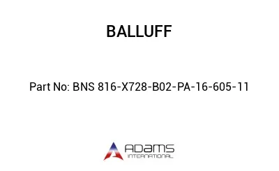 BNS 816-X728-B02-PA-16-605-11									