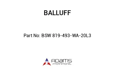 BSW 819-493-WA-20L3									