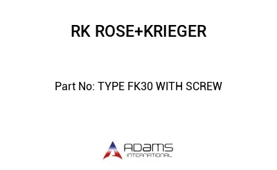 TYPE FK30 WITH SCREW